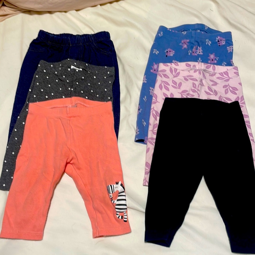 Set of six pants - 6M